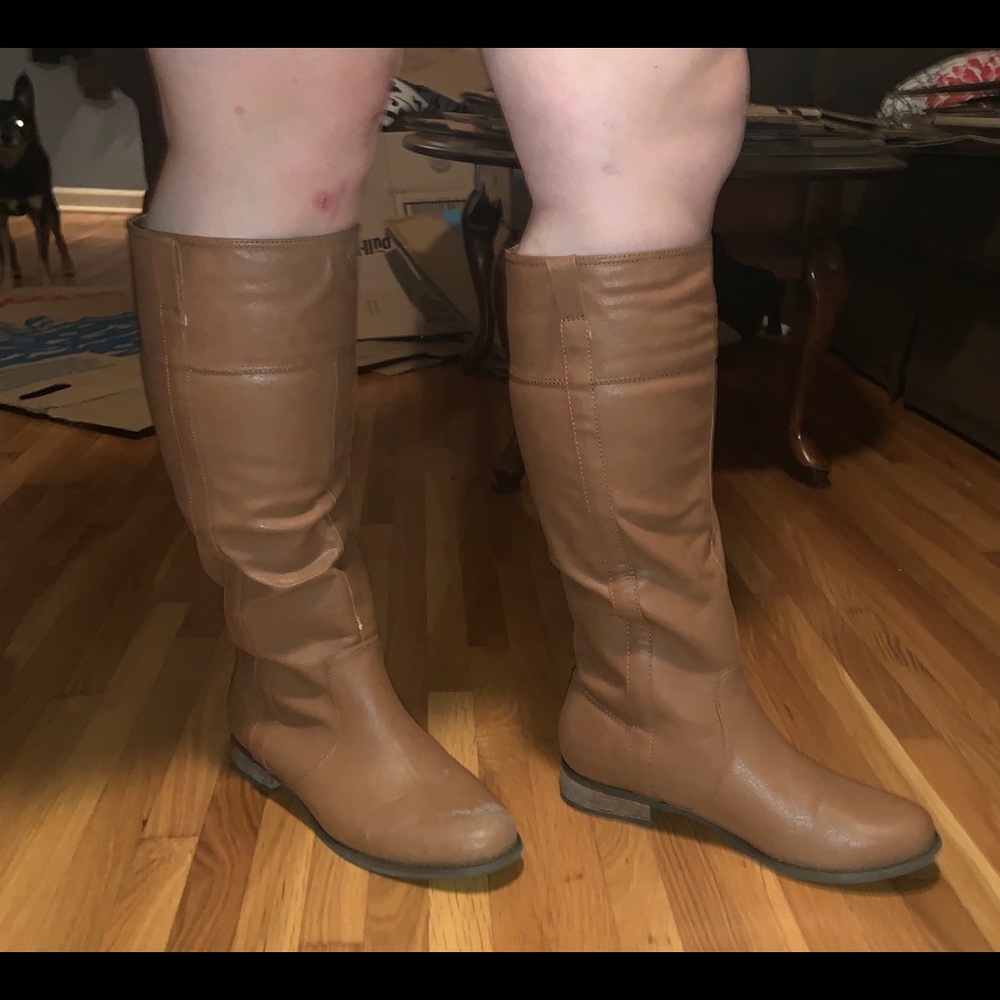 Tan Boots